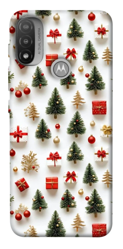Чохол на Motorola Moto E20 Christmas spirit ver.8 фото 1 з 1