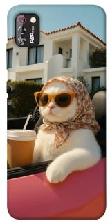 Чехол на TECNO POP 4 Pro Stylish Cat Cruise фото 1 из 1