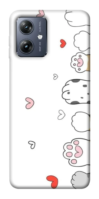 Чехол на Motorola Moto G54 Paws фото 1 из 1