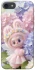 Чохол на Apple iPhone 7 / 8 (4.7") Labubu & Flowers ver.1 фото 1 з 1