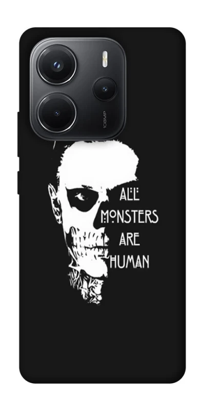 Чохол на Xiaomi Redmi Note 14 4G (Int. version) All Monsters are Human фото 1 з 1