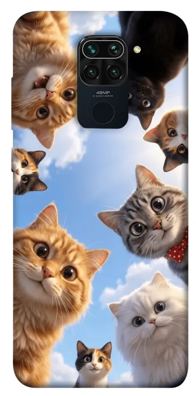 Чохол на Xiaomi Redmi Note 9 / Redmi 10X Cats фото 1 з 1