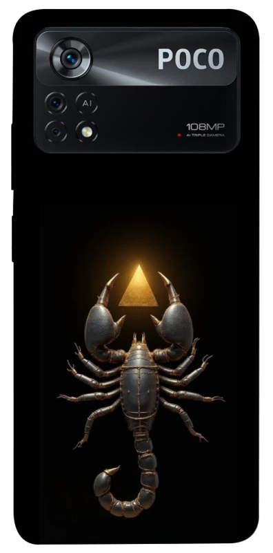 Чохол на Xiaomi Poco X4 Pro 5G Scorpio with Golden Triangle фото 1 з 1