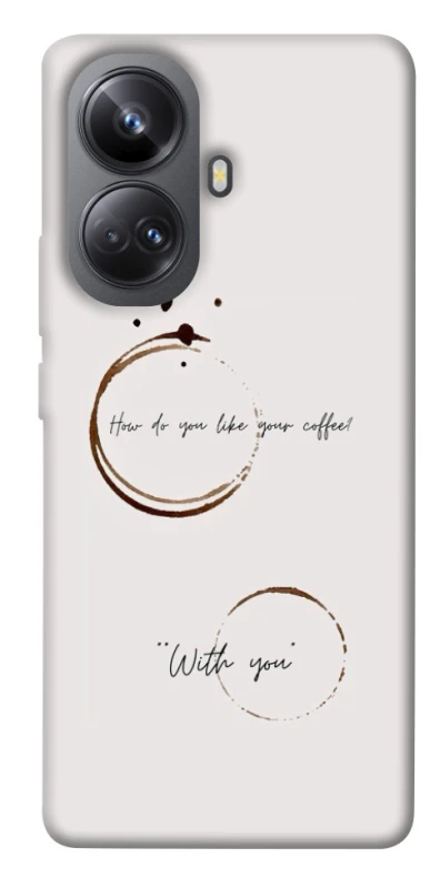 Чохол на Realme 10 Pro+ Coffee with you фото 1 з 1