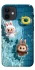 Чохол на Apple iPhone 12 mini (5.4") Labubu in the pool фото 1 з 1