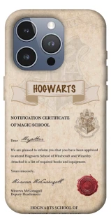 Чехол на Apple iPhone 16 Pro Max The Hogwarts acceptance letter фото 1 из 1