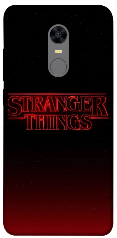 Чехол на Xiaomi Redmi 5 Plus / Redmi Note 5 (Single Camera) Stranger Things ver.18 фото 1 из 1