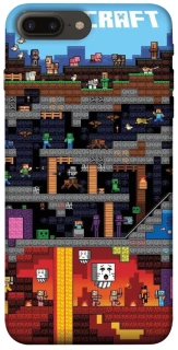 Чохол на Apple iPhone 7 plus / 8 plus Minecraft фото 1 з 1