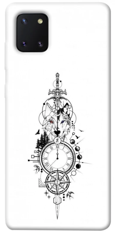 Чехол на Samsung Galaxy Note 10 Lite (A81) Tattoo ver.8 фото 1 из 1