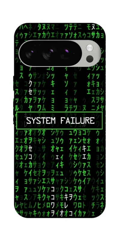 Чохол на Google Pixel 10 Pro Matrix system failure фото 1 з 1