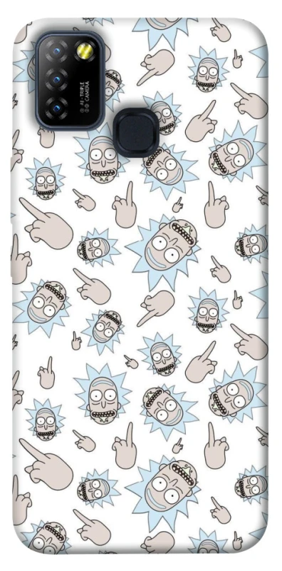 Чохол на Infinix Hot 10 Lite Rick and Morty style фото 1 з 1