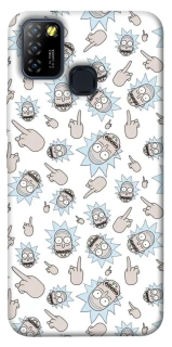 Чехол на Infinix Hot 10 Lite Rick and Morty style фото 1 из 1