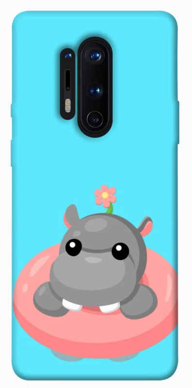 Чехол на OnePlus 8 Pro Adopt Me Hippo Floatie фото 1 из 1