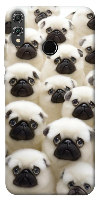 Чохол на Huawei Honor 8X Doggy Pug Love фото 1 з 1