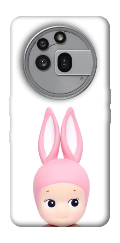 Чохол на Nothing Phone (3a) Pro Minimal Bunny Peek фото 1 з 1