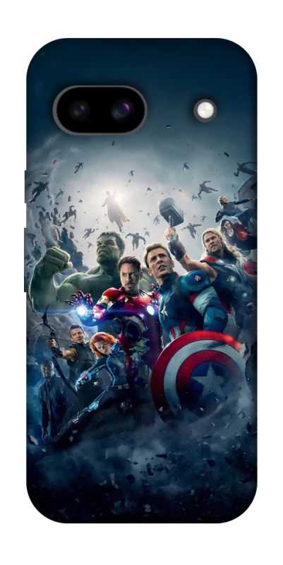 Чохол на Google Pixel 8a Marvel heroes фото 1 з 1