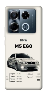 Чохол на Infinix Note 40 Pro 4G BMW M5 E60 фото 1 з 1