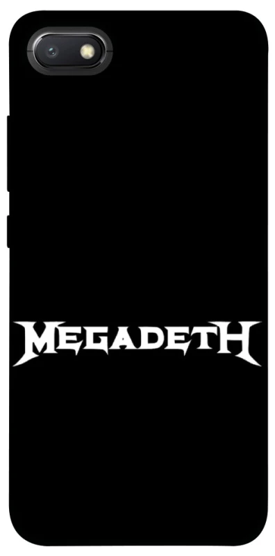 Чохол на Xiaomi Redmi 6A Megadeth logo фото 1 Чохол на Xiaomi Redmi 6A Megadeth logo фото 1 з 1