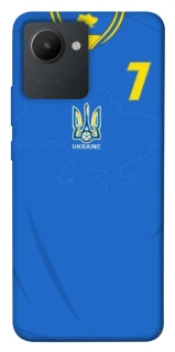 Чохол на Realme C30 UA-Football ver.4 фото 1 з 1