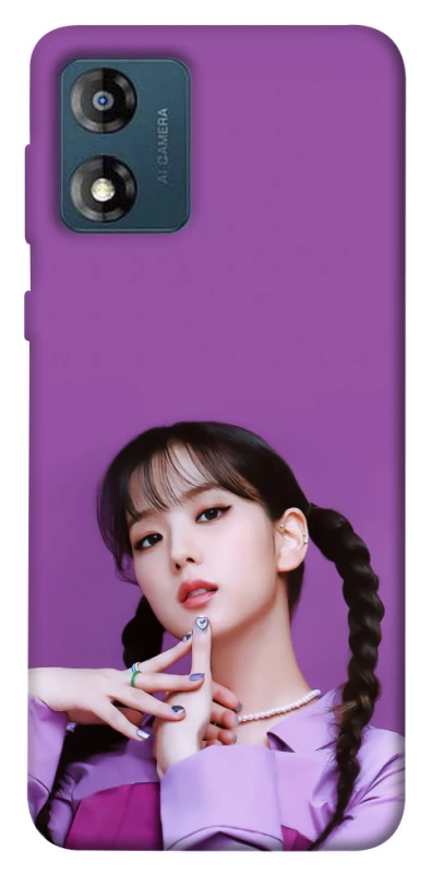 Чехол на Motorola Moto E13 JISOO - BLACKPINK фото 1 из 1