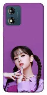 Чохол на Motorola Moto E13 JISOO - BLACKPINK фото 1 з 1