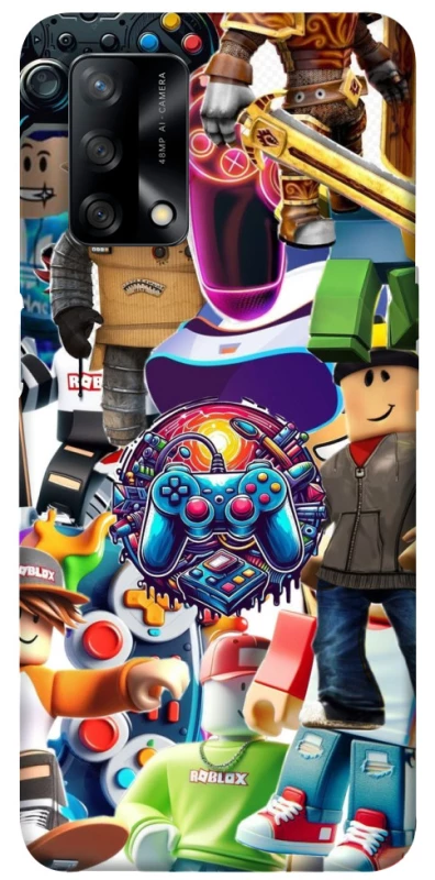 Чехол на Oppo A74 4G Roblox controller chaos фото 1 из 1