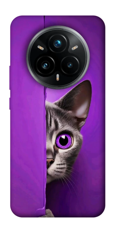 Чохол на Realme 14 Pro+ Кіт-підглядач фото 1 з 1