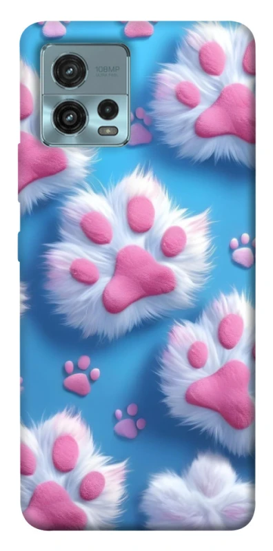 Чохол на Motorola Moto G72 Cat paw фото 1 з 1