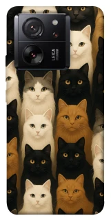 Чехол на Xiaomi 13T Pro Colorful Cat Collage фото 1 Чехол на Xiaomi 13T Pro Colorful Cat Collage фото 1 из 1