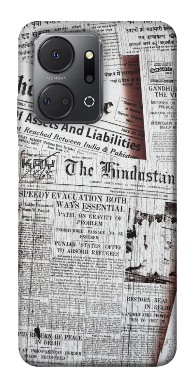 Чехол на Huawei Honor X7a Газеты фото 1 из 1