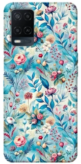 Чехол на Oppo A54 4G Floral design ver.5 фото 1 из 1