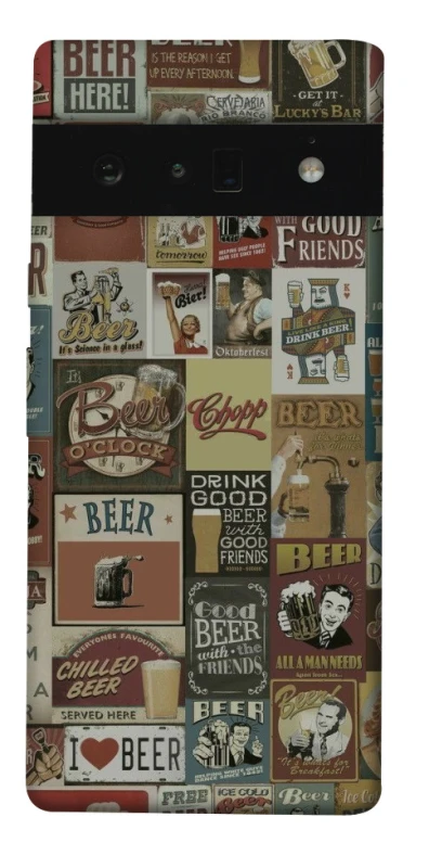 Чохол на Google Pixel 6 Pro Retro collage ver.1 фото 1 з 1