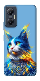Чохол на Infinix Hot 20 5G Кіт патріот фото 1 Чохол на Infinix Hot 20 5G Кіт патріот фото 1 з 1