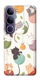 Чехол на Vivo Y300 Funny Kittens фото 1 из 1