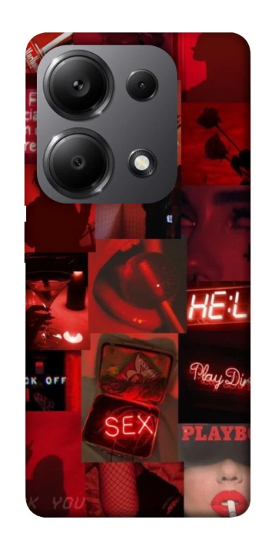 Чехол на Xiaomi Redmi Note 13 Pro 4G Love collage ver.3 фото 1 из 1