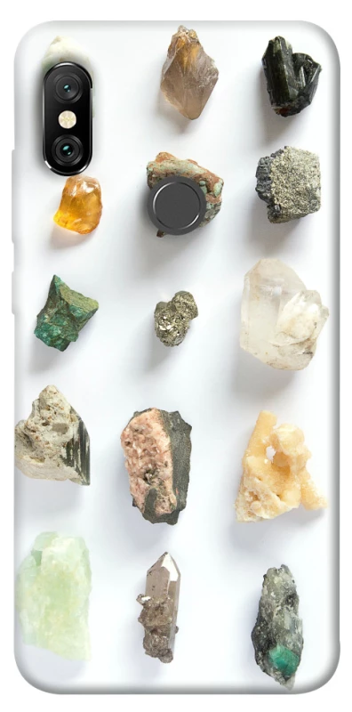 Чехол на Xiaomi Redmi Note 6 Pro Коллекция кристаллов фото 1 из 1