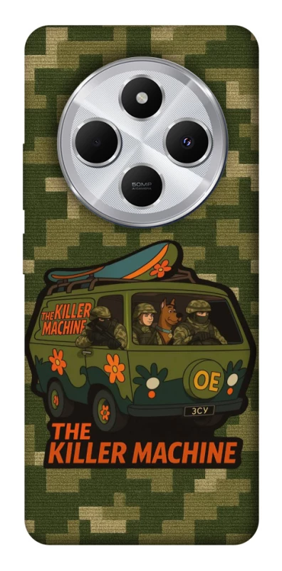 Чехол на Xiaomi Redmi 14C / Poco C75 Funny machine фото 1 из 1