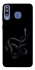 Чехол на Samsung Galaxy M30 Black snake фото 1 из 1