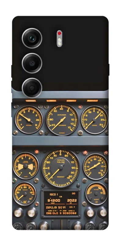 Чехол на Tecno Camon 40 Airplane instrument panel фото 1 из 1