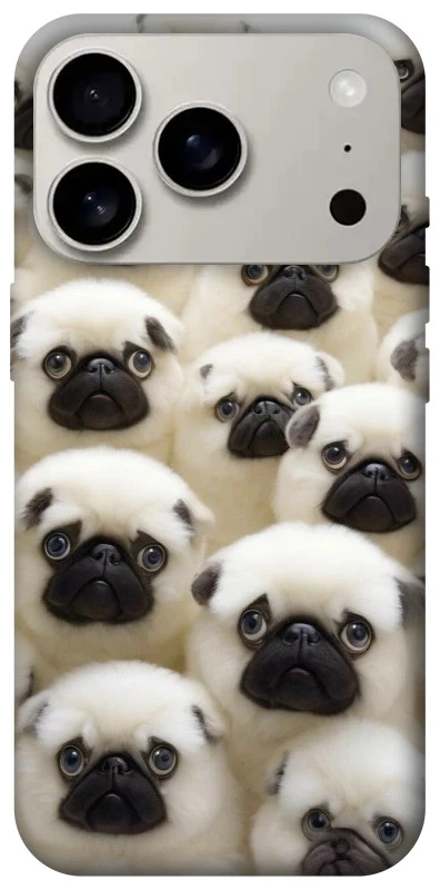 Чохол на Apple iPhone 17 Pro (6.3") Doggy Pug Love фото 1 з 1