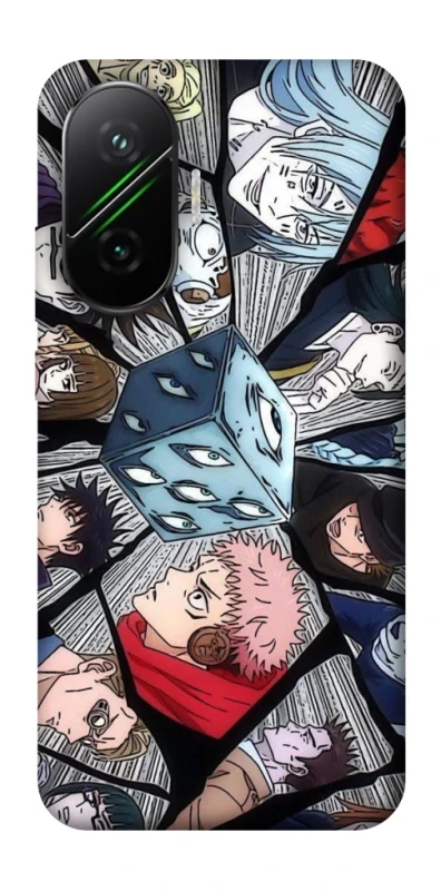 Чохол на Xiaomi Poco F7 jujutsu kaisen v4 фото 1 з 1