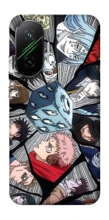 Чохол на Xiaomi Poco F7 jujutsu kaisen v4 фото 1 з 1