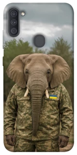 Чехол на Samsung Galaxy A11 Слон защитник фото 1 из 1