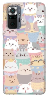Чохол на Xiaomi Redmi Note 10 Pro Funny Kittens ver.2 фото 1 з 1