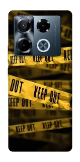 Чехол на Infinix Note 40 Pro 4G keep out фото 1 из 1