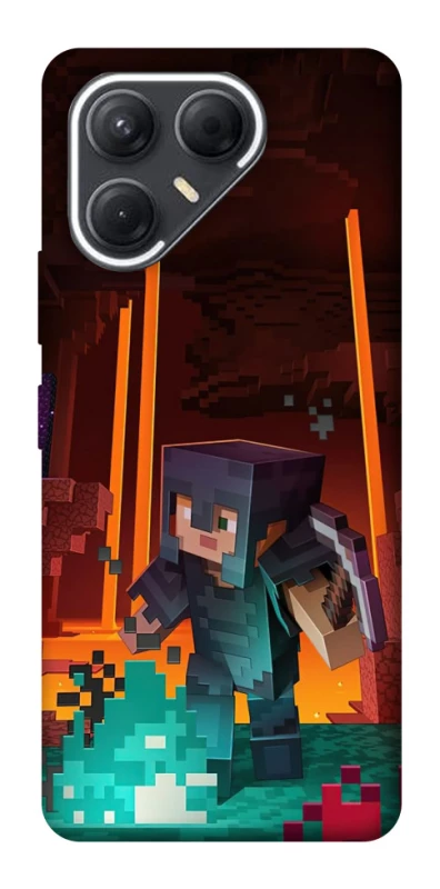 Чохол на TECNO Pova 7 Minecraft game adventure фото 1 з 1