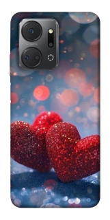 Чохол на Huawei Honor X7a Red hearts фото 1 з 1