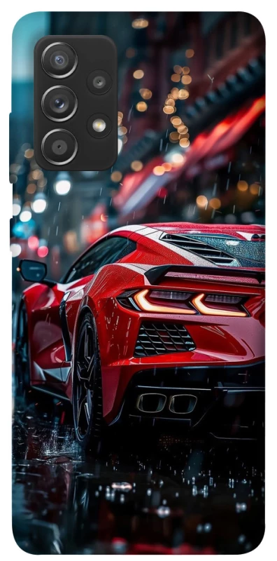 Чехол на Samsung Galaxy A72 4G / A72 5G Red sports car фото 1 из 1