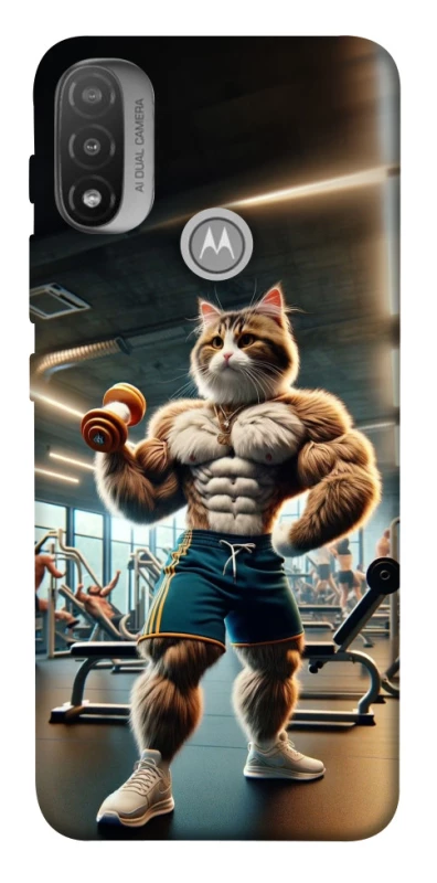 Чохол на Motorola Moto E20 Кіт качок фото 1 з 1