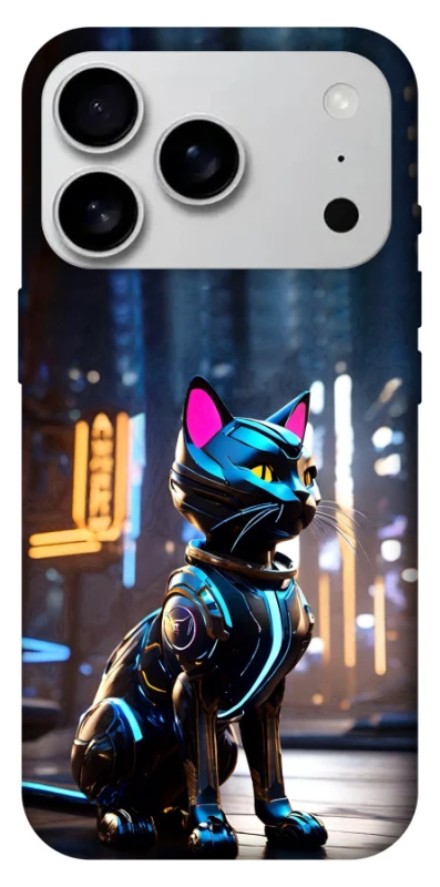 Чехол на Apple iPhone 17 Pro Max (6.9") Cyber cat фото 1 из 1